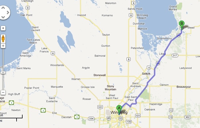 Виннипег - озеро Гулл Лэйк Манитоба (Winnipeg- Gull Lake Manitoba)