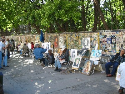 Художники на Арбате
Москва artists on Arbat Moscow
