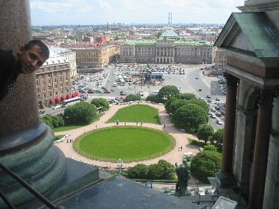 Черняков и
Исакиевский собор Chernyakov and Isaac cathedral