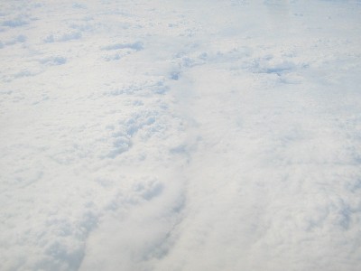 вид из окна самолёта
view from plane window