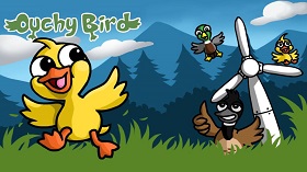 Ouchy Bird лучшая игра для мобильных телефонов айфонов (iPhone iOS) и на Андроид (Android)
